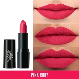 Lakm Cushion Matte Lipstick, Pink Ruby, 4.5 g