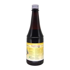 Aptivate Syrup 100% Ayurvedic Appetite stimulant for children | Aptivate Syrup helps Boost Immunity Naturally - (Pineapple flavour, 450ml)