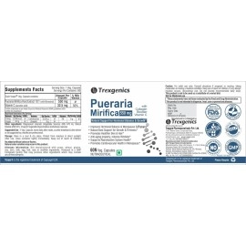 Trexgenics PUERARIA MIRIFICA extract 10:1 550mg with Collagen Booster Vitamin C (60 Vcaps)