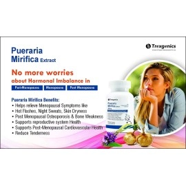 Trexgenics PUERARIA MIRIFICA extract 10:1 550mg with Collagen Booster Vitamin C (60 Vcaps)