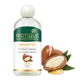Biotique Argan Oil Hair Shampoo From Morocco (Cleans, Strengthens And Shines Hair) 300Ml