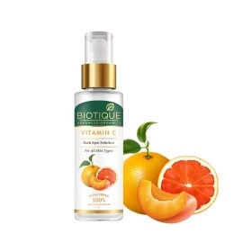 Biotique Vitamin C Dark Spot Solution Serum 30ml Brightening, Radiant Skin, Reduce Pigmentation All Skin Tone SLS & Paraben Free, Multi