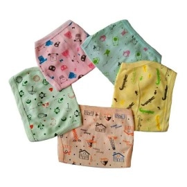 CUTEABLY New Born Baby Cloth Diapers Langot Washable Reusable Nappies (0-6 Months, Pack of 12)