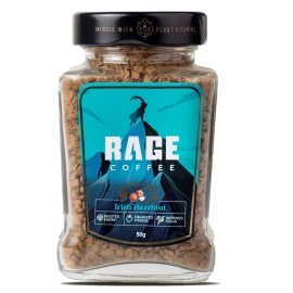 Rage Coffee Pack of 4 Flavours - Irish Hazelnut, Dark Chocolate, Creme Caramel, Butterscotch Delight 50 Gms Each (Pack of 4)