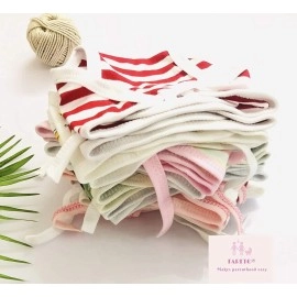 Fareto Just Born Baby Girl & Boy Daily Essential Hospital Kit All in One(Pack of 57 Items)(0-3 Months)(Unisex), Multicolor