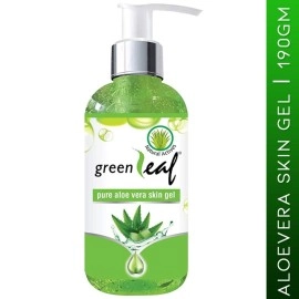 Green Leaf Pure Aloe Vera Skin Gel 190GM