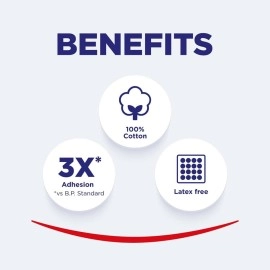 Hansaplast Soft Fixation Tape for Wound Dressing | 2.5cm X 9mtr | 12 Pieces | Skin Friendly |Strong Adhesion | Micropore Tape | Easy to Tear | Germany\'s No. 1 Brand | Latex Free