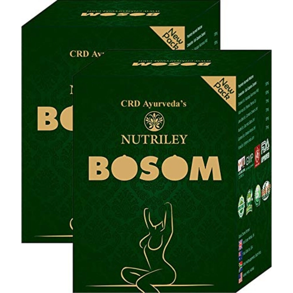 CRD Ayurveda Ayurvedic Combo Bosom Capsules for Women - 60 Capsules (Pack of 2)