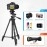 Osaka OS 550 Tripod 55 Inches (140 cm) with Mobile Holder and Carry Case for Smartphone Phone Tripod Stand & DSLR Camera Stand Portable Lightweight Aluminium Tripod