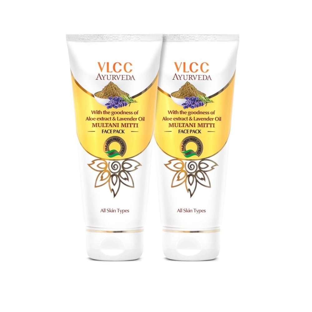 VLCC Multani Mitti Face Pack 100gm (Pack of 2) (200 G)