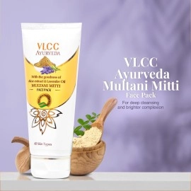 VLCC Multani Mitti Face Pack 100gm (Pack of 2) (200 G)