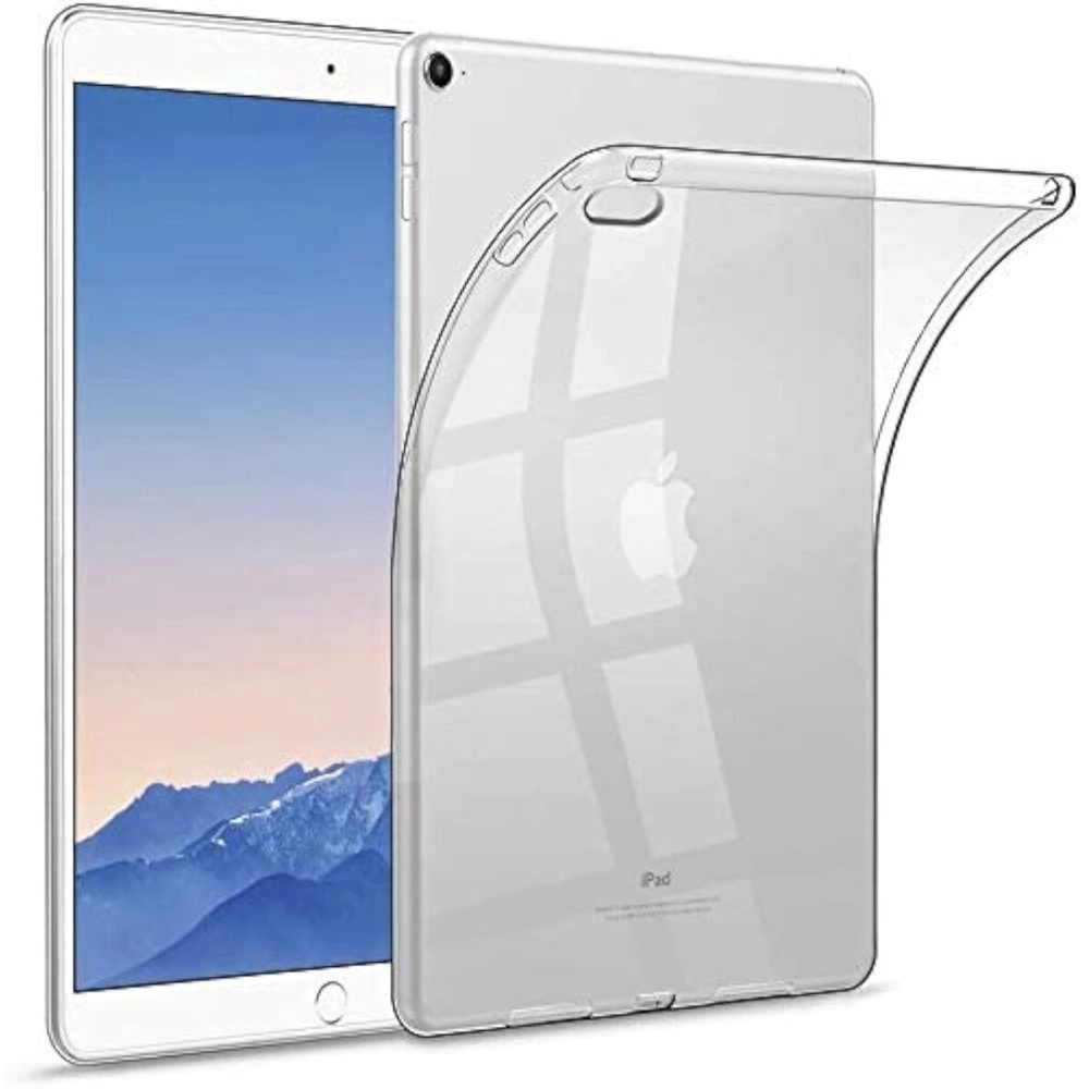 MOCA Soft Silicone TPU Back Cover case for iPad Air 2 A1566 A1567 (2014 Launched) iPad Back Cover case