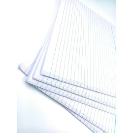 SHARMA BUSINESS Answer Sheets for EXAM Practice and for Tests 100 Sheets ONLY (50 Joint Sheets Without FOLD, with Folding 100 Sheets or 200 Pages)