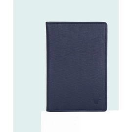 Wildhorn Leather Unisex Passport Wallet (Blue Safiano)