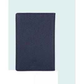 Wildhorn Leather Unisex Passport Wallet (Blue Safiano)