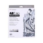 Tombow ABT Pro Marker Set 12pc Gray
