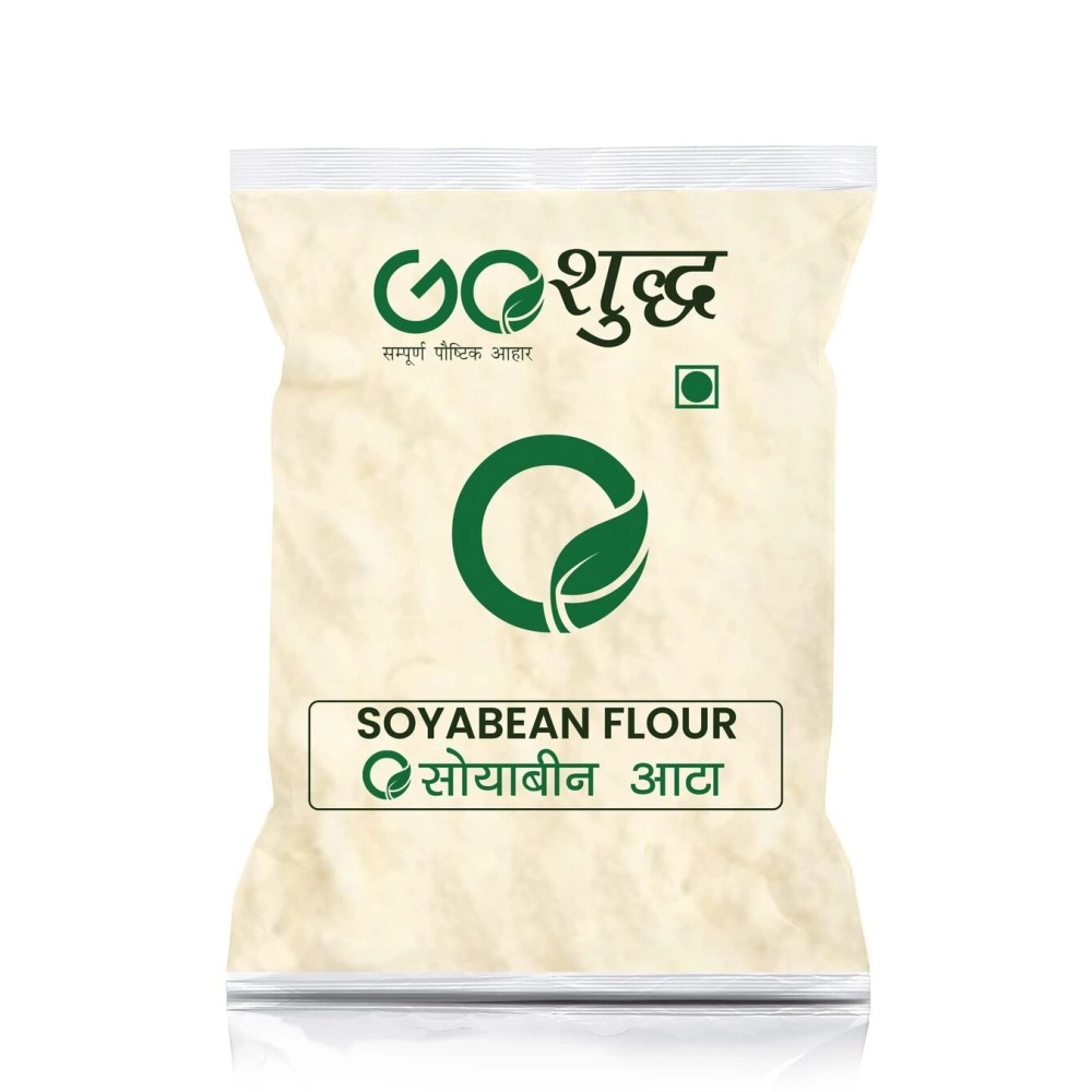 Goshudh Soyabean Atta (Soyabean Flour)-500gm (Pack of 1)