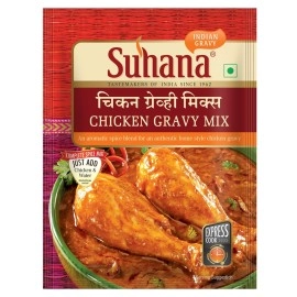 Suhana Combo of 6 (Butter Chicken - 2 + Chicken Gravy Mix - 2 + Chicken Biryani Mix - 2) Easy to Cook | Spice Mix