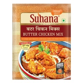 Suhana Combo of 6 (Butter Chicken - 2 + Chicken Gravy Mix - 2 + Chicken Biryani Mix - 2) Easy to Cook | Spice Mix