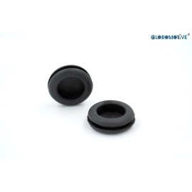 GLOBOMOTIVE Premium Blanking Closed Rubber Grommets (20 Pcs, 12 mm)