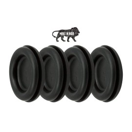 GLOBOMOTIVE Premium Blanking Closed Rubber Grommets (20 Pcs, 12 mm)