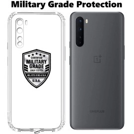 Tough Lee Back Cover for Oneplus Nord (Thermoplastic Polyurethane_Transparent)