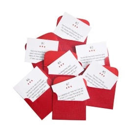 Oye Happy - 7 Letters in a Box - Gift for Husband, Wife, Girlfriend, Fiance, or Boyfriend on Birthday/Anniversary