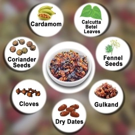 Mahek Banrashi Paan And Calcutta Paan Mukhwas Mouth Freshener, Digestive, After-Meal Snack,300 Gram Each (Pack of 2)