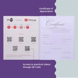 YOUVA Navneet | Hard Bound | Combined Practical Book | 22x28 cm | 1 Ruled / 1 Plain | 96 Pages | Pack of 3