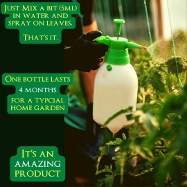 GreenLoop RAIN Green - Liquid Concentrate for Lush Green Leaves, 100ml, Mix in Water & Spray on Leaves.