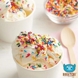 BOGATCHI Colorful Rainbow Sprinkles, Non - GMO |Tasty | Gluten Free, Mixed Colorful Sprinkles for Cakes Decoration, 200g , Free Measuring Spoon