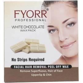 FYORR Women Facial Katori Peel-Off Wax White Chocolate- 80 Gm