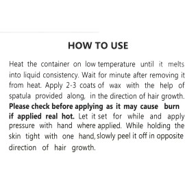 FYORR Women Facial Katori Peel-Off Wax White Chocolate- 80 Gm