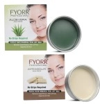 Fyorr Facial Katori Peel-Off Wax Combo of 2 Aloevera & White Chocolate - 80gm each