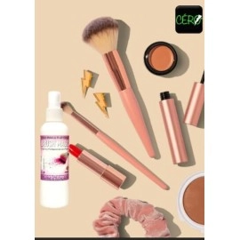 CERO Makeup Brush Cleaner Spray - Quick-Dry, No-Rinse Formula for Deep Cleaning, Effectively Removes Residue, Oil & Bacteria, Safe for All Brush Types (200ml) 2 PACK COMBO