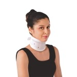 Vissco Firm Cervical Collar Adj Height for Cervical spine fracture | Post trauma immobilization | Head injury | Burns | Torticollis