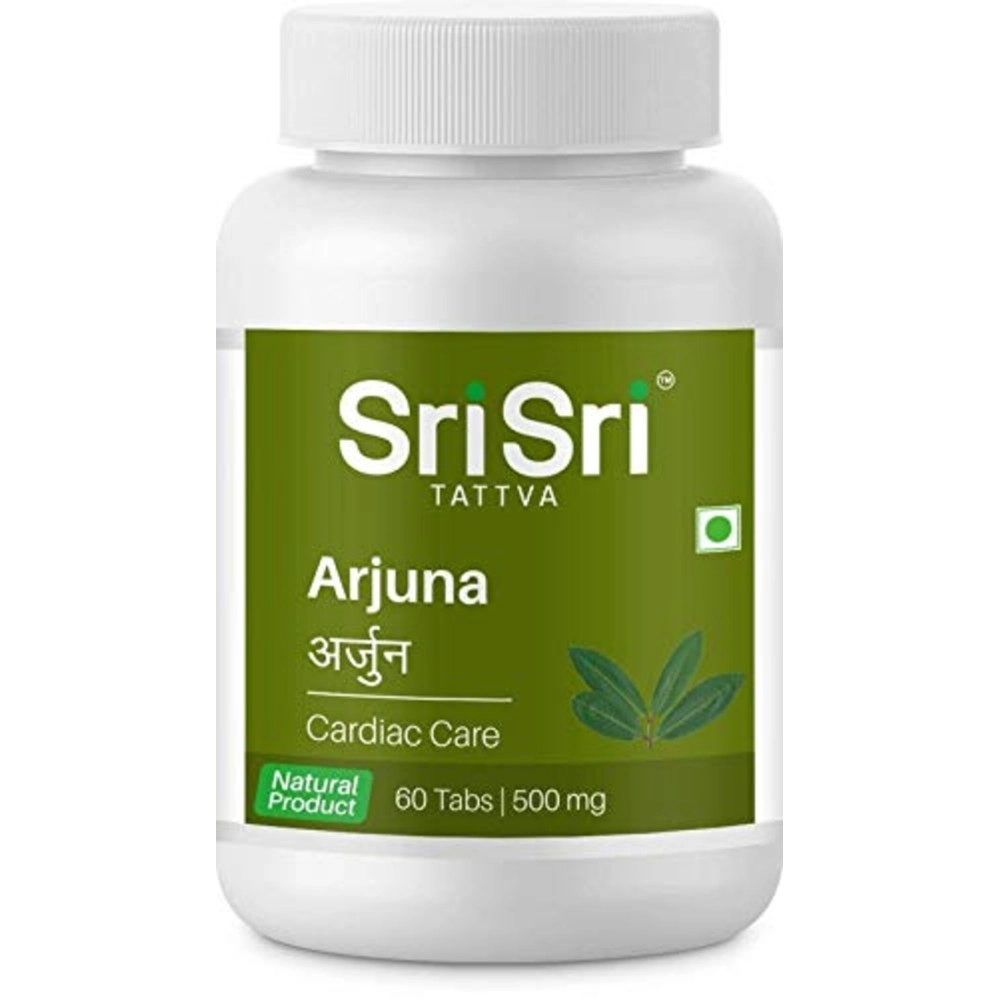 Sri Sri Tattva Arjuna Tablet, 500mg,60Tabl (Pack of 3)