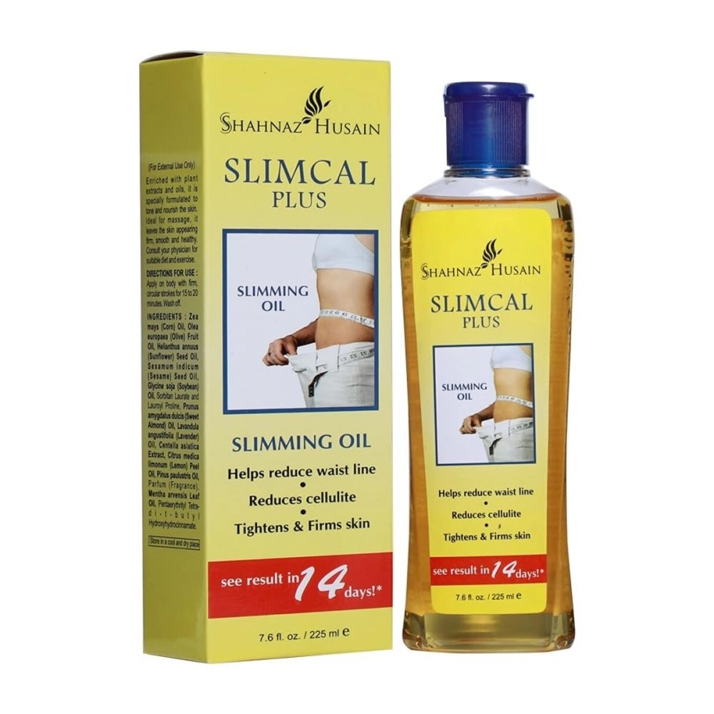 SHAHNAZ HUSAIN Slimcal Plus Slimming Oil - 225 ml