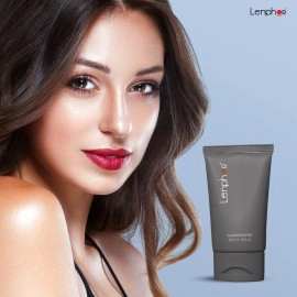 Lenphor Gleaminator For Gleaminator and Glowing Skin for Dry Skin Enriched with Soya Bean and Rice Protein