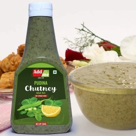 Add me Homemade Classic Indian Chutney Combo, Khatti Meethi Sonth 450g + Tangy Dhania Pudina Chutney 390g