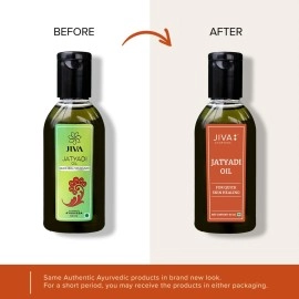 Jiva Jatyadi Oil 60ml | 100% Ayurvedic Formulation | Heals Wounds & Stops Bleeding | Purifies Blood, Disinfects Wounds & Aids In Tissue Healing | Suitable For All Types Of Wounds (Pack of 2)