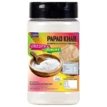 Pmw - Papad Khar - New Jar Pack - Sodium Sesquicarbonate - Papad-Khar - Papad Kharo - Papadiao - Alkaline Salt Powder - 200 Gm