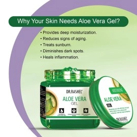 DR.RASHEL Aloe Vera Gel For Face & Body For Normal Skin (380 Ml)