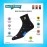BLITZSOX Hi-Tech Performance Sports Socks For Men (Badminton, Running, Gym & Indoor Training), Pack Of 3 (Size Uk 7-11, White, Ankle Length, Cotton Blend)