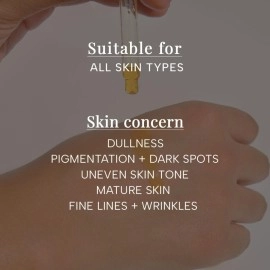 RAS Luxury Oils 24K Gold Radiance Elixir Face Serum for Glowing Skin & Skin Brightening | Face Oil | Nourish & Repair | Reduce Wrinkles, Acne & Dark Spots | (6 ml)