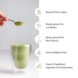 Chymey Japanese Matcha Green Tea Powder | 100% Pure & Authentic (Ceremonial Grade), 30 grams
