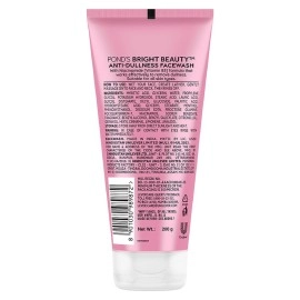 POND\'s Bright Beauty Anti-Dullness & Brightening Facewash With Niacinamide | For Glass-Skin Like Shine And With 4X Visibly Brighter Skin 200Gm