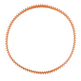 ZENITH Sewing Machine Motor Belt (Nylon) and Carbon Set for Domestic Sewiing machine Motors. SIZE 115 mm / 4.5 Inch Diameter Nylon (4) 4 BELTS and 8 CARBON SET