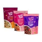 Yogabar Wholegrain Breakfast Muesli |Fruits Nuts and Seeds | Dark Chocolate Cranberry |No Sugar Super Muesli |400gm Each