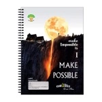 amblitz 5 Subject Spiral Notebook - Ruled -200Pages, 70 GSM, Size A4 approx.